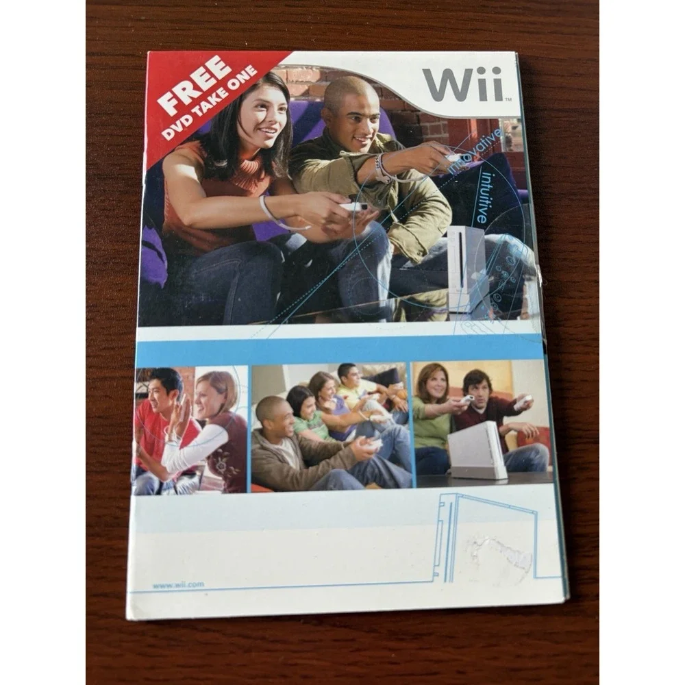 Nintendo Wii Promo Demonstration DVD Brand New Sealed Collectible Promo Giveaway